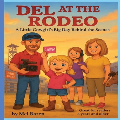 "Del at the Rodeo" A Little Cowgirl's Big Day Behind the Scenes: A Heartwarming Children's Book About Horses, Bulls, Rodeo Life, Friendship, Family, a by Baren, Mel