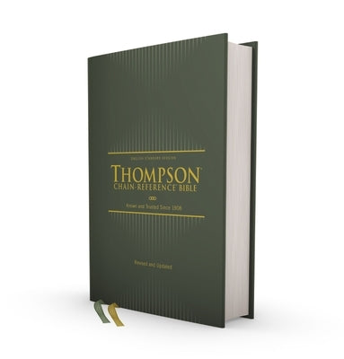 Esv, Thompson Chain-Reference Bible, Hardcover, Green, Red Letter by Thompson, Frank Charles