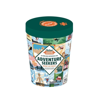 50 Thrilling Experiences for Adventure Seekers 1000-Piece Bucket List Jigsaw Puzzle by Ridley's Games