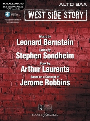 West Side Story for Alto Sax Instrumental Play-Along Book/Online Audio by Bernstein, Leonard