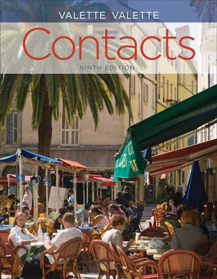 Student Activities Manual for Valette/Valette's Contacts: Langue Et Culture Françaises, 9th by Valette, Jean-Paul