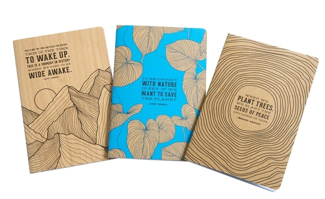Conservation Sewn Notebook Collection (Set of 3): Large (Notebook with Lined Pages) by Insight Editions