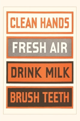 Vintage Journal Hygiene Poster by Found Image Press