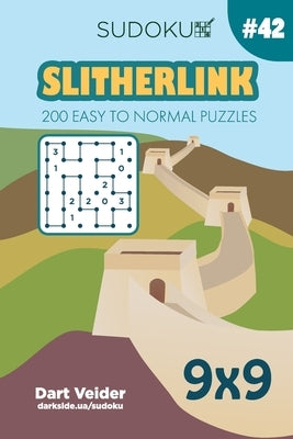 Sudoku Slitherlink - 200 Easy to Normal Puzzles 9x9 (Volume 42) by Veider, Dart