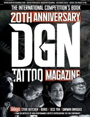 DGN Tattoo Magazine 20th Anniversary #181 by Harbaruk, Sebastian