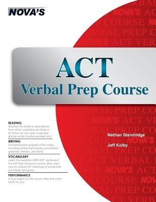 ACT Verbal Prep Course by Standridge, Nathan