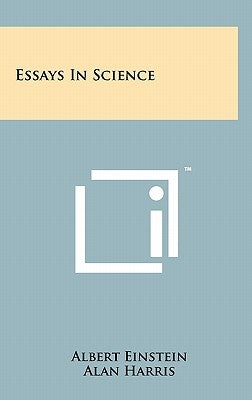 Essays in Science by Einstein, Albert