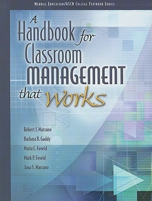 A Handbook for Classroom Management That Works by ASCD, The