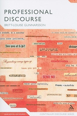 Professional Discourse by Gunnarsson, Britt-Louise
