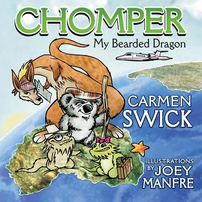 Chomper my Bearded Dragon by Swick, Carmen D.