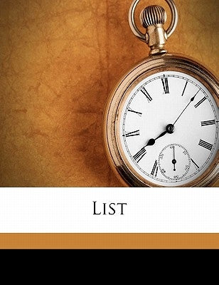 List Volume 1910 by American Philosophical Society