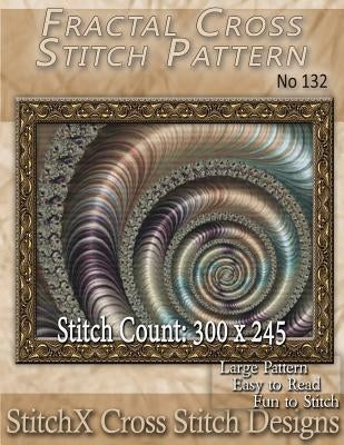 Fractal Cross Stitch Pattern - No. 132 by Stitchx