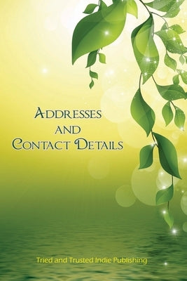 Addresses and Contact Details by Gregory, Margaret