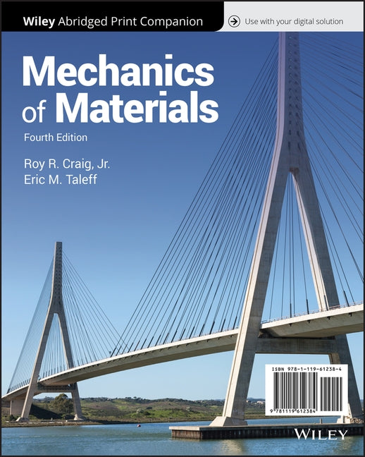 Mechanics of Materials by Craig, Roy R.