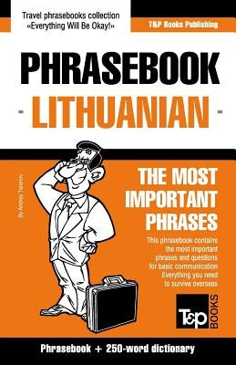 English-Lithuanian phrasebook & 250-word mini dictionary by Taranov, Andrey