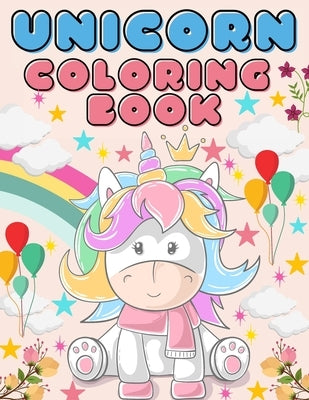 Unicorn Coloring Book: Amazing coloring book for kids ages 4-8 for home or travel by Jacob, Elsa