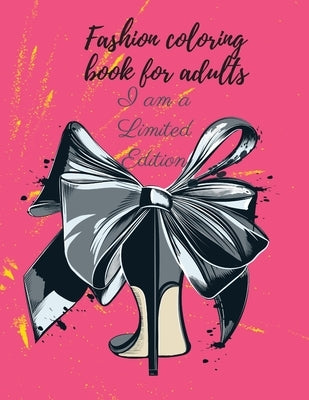 Fashion coloring book for adults by Jameslake, Cristie