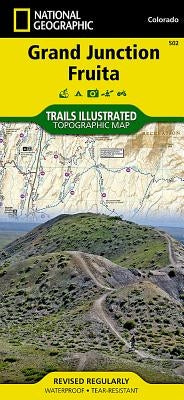 Grand Junction, Fruita Map by National Geographic Maps