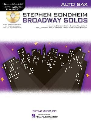 Stephen Sondheim - Broadway Solos: Alto Sax by Sondheim, Stephen