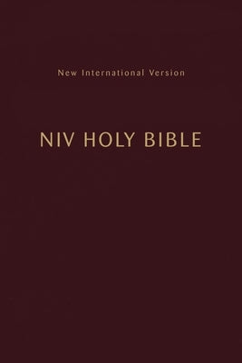 Niv, Holy Bible, Compact, Paperback, Burgundy, Comfort Print by Zondervan