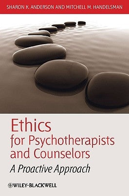 Ethics Psychotherapists Counse by Anderson, Sharon K.