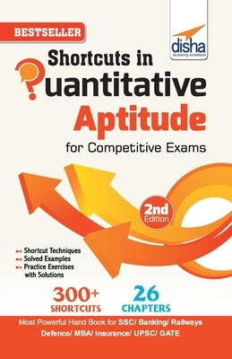 Shortcuts in Quantitative Aptitude for Competitive Exams 2nd Edition by Disha Publication