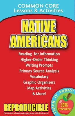 Native American: Common Core Lessons & Activities by Marsh, Carole