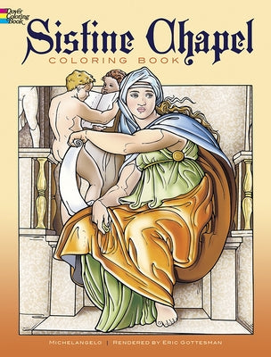 Sistine Chapel Coloring Book by Michelangelo