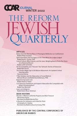 CCAR Journal: The Reform Jewish Quarterly, Winter 2022 by Glickman, Elaine