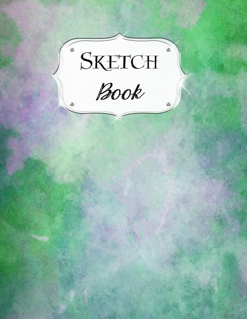 Sketch Book: Watercolor Sketchbook Scetchpad for Drawing or Doodling Notebook Pad for Creative Artists #8 Green Purple by Artist Series, Avenue J.