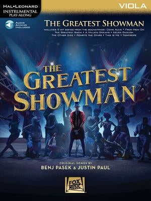The Greatest Showman Instrumental Play-Along Series for Viola Book/Online Audio [With Access Code] by Pasek, Benj