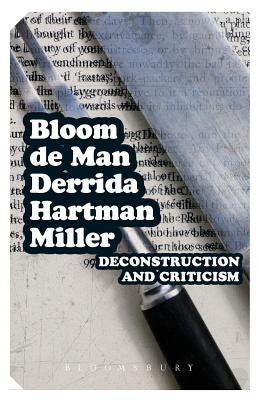 Epz Deconstruction and Criticism by Derrida, Jacques