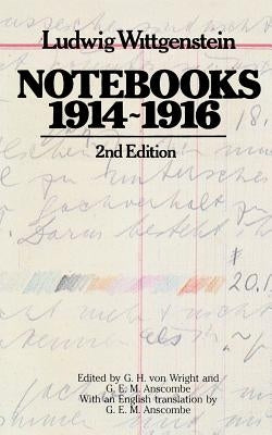 Notebooks, 1914-1916 by Wittgenstein, Ludwig