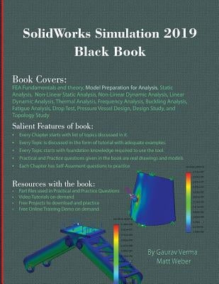 SolidWorks Simulation 2019 Black Book by Verma, Gaurav