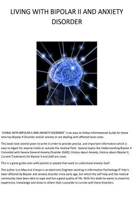 Living with Bipolar II and Anxiety Disorder: An Informational Guide by Crespo, Luis Mauricio