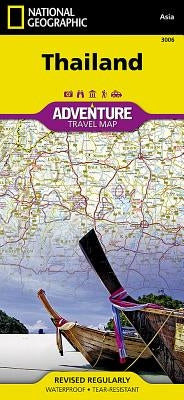 Thailand Map by National Geographic Maps