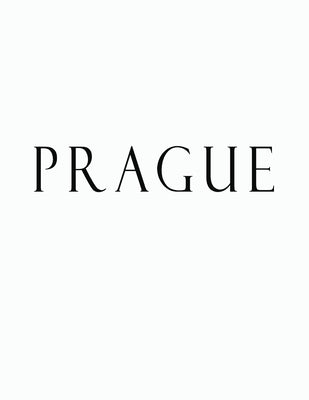 Prague: Black and White Decorative Book to Stack Together on Coffee Tables, Bookshelves and Interior Design - Add Bookish Char by Decor, Bookish Charm