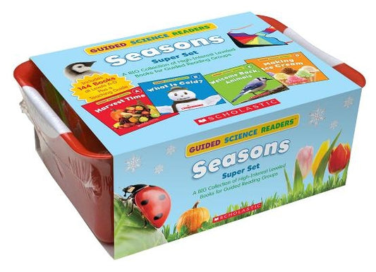 Guided Science Readers Super Set: Seasons: A Big Collection of High-Interest Leveled Books for Guided Reading Groups by Charlesworth, Liza