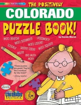 Positively Colorado Puzzle Bk by Marsh, Carole