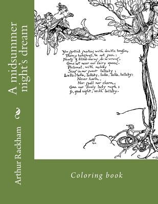 A midsummer night's dream: Coloring book by Guido, Monica