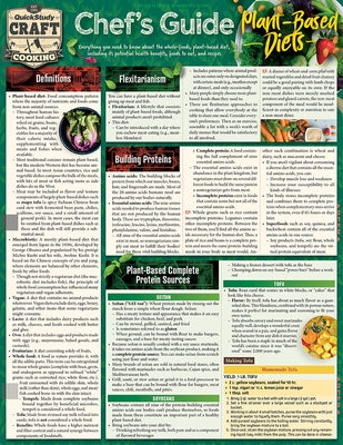 Chef's Guide to Plant-Based Diet: A Quickstudy Laminated Reference Guide by Weinstein, Jay