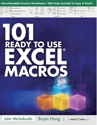 101 Ready To Use Microsoft Excel Macros by Hong, Bryan