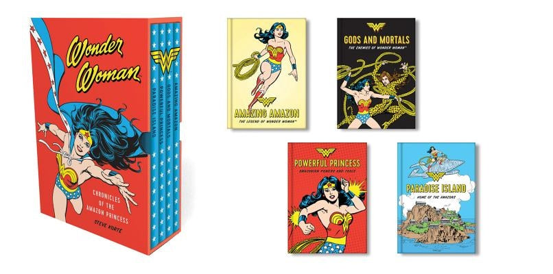 Wonder Woman: Chronicles of the Amazon Princess: (4 Hardcover, Illustrated Books) by Korté, Steve