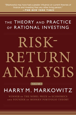 Risk-Return Analysis Volume 3 by Markowitz, Harry