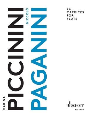 24 Caprices for Flute by Paganini, Nicolo