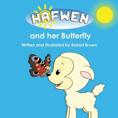 Hafwen and her Butterfly by Brown, Robert