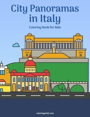 City Panoramas in Italy Coloring Book for Kids by Snels, Nick