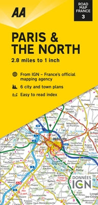 Road Map Paris & the North by Aa Publishing
