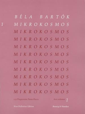 Mikrokosmos Volume 6 (Pink): Piano Solo by Bartok, Bela