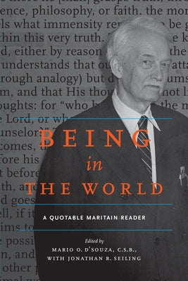 Being in the World by D'Souza C. S. B., Mario